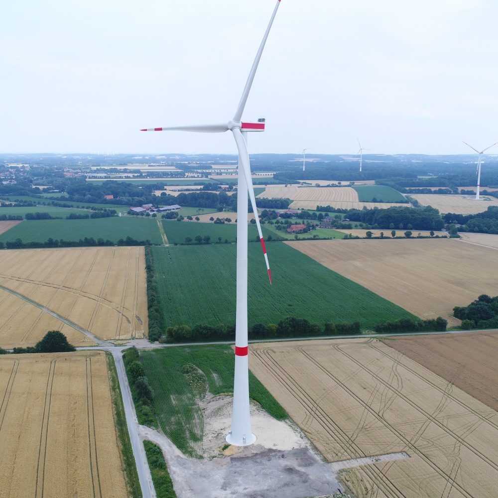 Projekt-Windkraftanlage