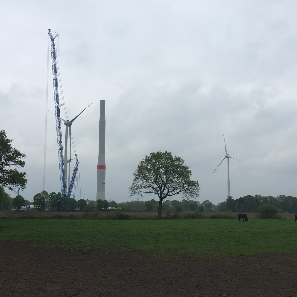 Projekt-Windkraftanlage
